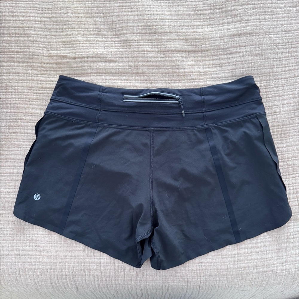 Lululemon, Black Running Shorts, Size 6 - Picture 4 of 7